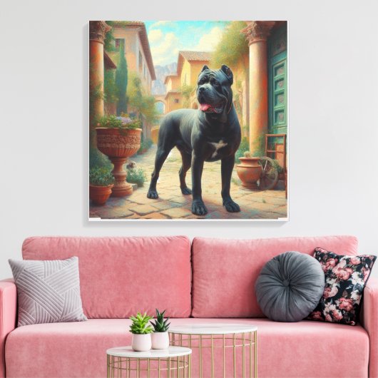 Rohrkorso Leinwanddruck (Insitu (Wohnzimmer))