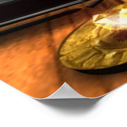 Rohrleitung Poster (Ecke)