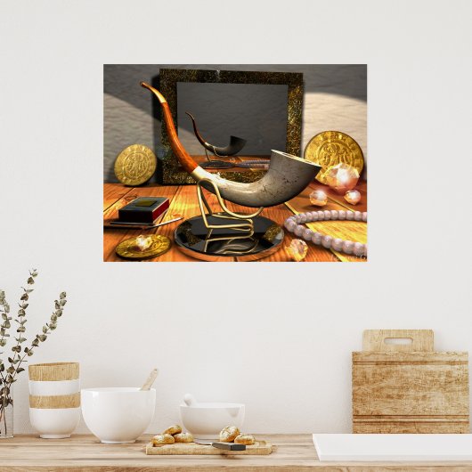 Rohrleitung Poster (Küche)