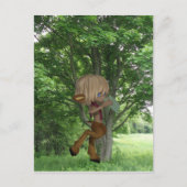 Rohrleitung Satyr Postkarte (Vorderseite)