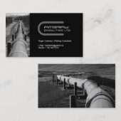 Rohrleitungs-Schweißer-Visitenkarte Visitenkarte (Vorne/Hinten)