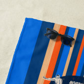 Rohrleitungs-Surfbrett-hawaiisches gestreiftes - Strandtuch (Beispiel)