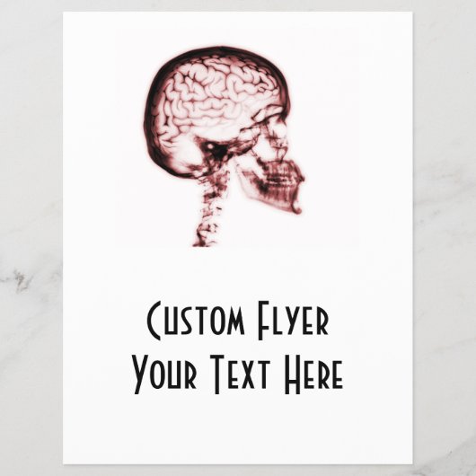 RÖHRLICHES HIRN - ROT FLYER (Vorne)