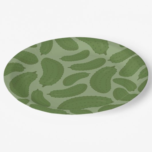 Rohrmuster Pappteller (Schrägansicht)