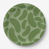 Rohrmuster Pappteller (Vorderseite)