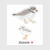 Rohrpflaster mit Kiche Aufkleber (Blatt)