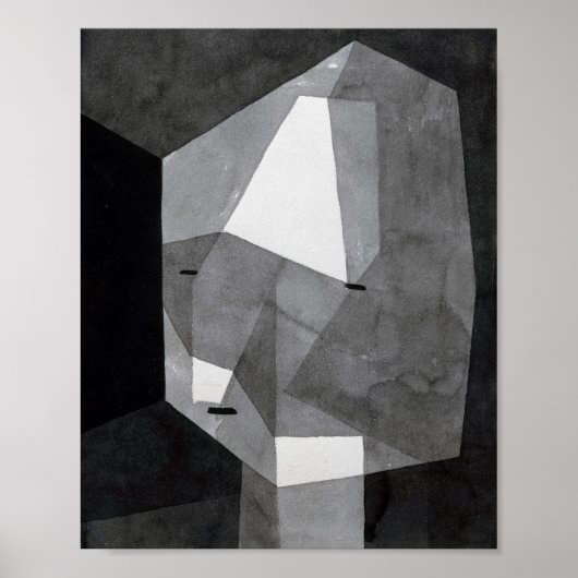 Rohschnittkopf : Paul Klee 1935 Poster (Vorne)