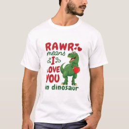 Rohstoff bedeutet, dass ich Sie in Dinosaurier Lie T-Shirt