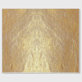 Rohstoff-Goldstein Geschenkpapier (Flach)