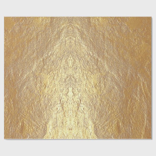 Rohstoff-Goldstein Geschenkpapier (Flach)