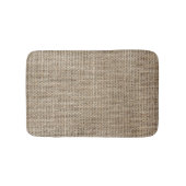 Rohstoffe: Naturtexturiertes Gewebe. Badematte (Vorderseite)