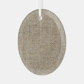 Rohstoffe: Naturtexturiertes Gewebe. Ornament Aus Glas (Vorderseite links)