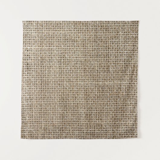 Rohstoffe: Naturtexturiertes Gewebe. Wandteppich (Vorderseite (Horizontal))