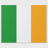 ROI Irish Tricolor Flag Geschenkpapier (Flach)