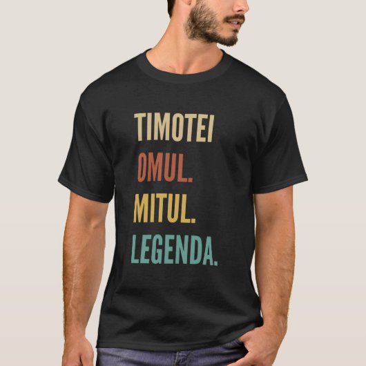 Roian Vorname Timotei T-Shirt (Vorderseite)