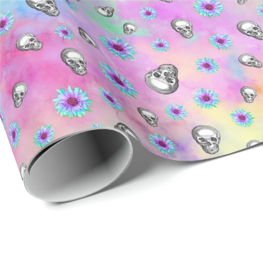 ROINBOW GOTHIC WRAPPING PAPIER GESCHENKPAPIER (Rolleneckpunkt)