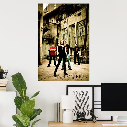 ROJ Band Alley Poster (Heimbüro)