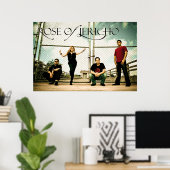 ROJ Band Chain Link Fence Poster (Heimbüro)