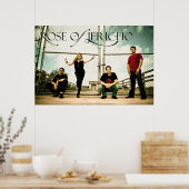 ROJ Band Chain Link Fence Poster (Küche)