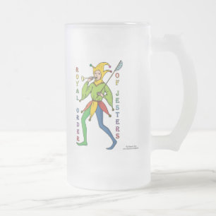 ROJ MATTGLAS BIERGLAS