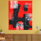 Rojo #101 leinwanddruck (Insitu (Wohnzimmer))