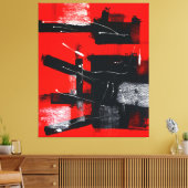 Rojo #103 leinwanddruck (Insitu (Wohnzimmer))