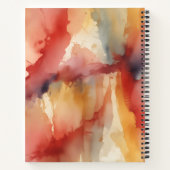 Rojo Ardiente Notizblock (Rückseite)