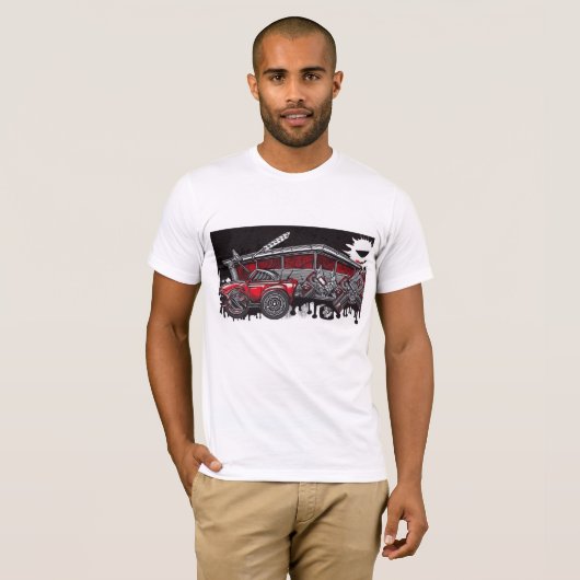 Rokclonedesign T - Shirt _2024 Art Intelligence (Vorne ganz)