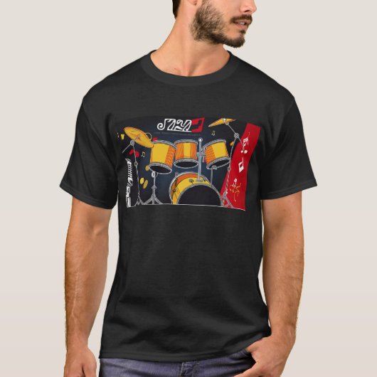 RokcloneDesigns 2024 Art Intelligence Jazz Serie T-Shirt (Vorderseite)