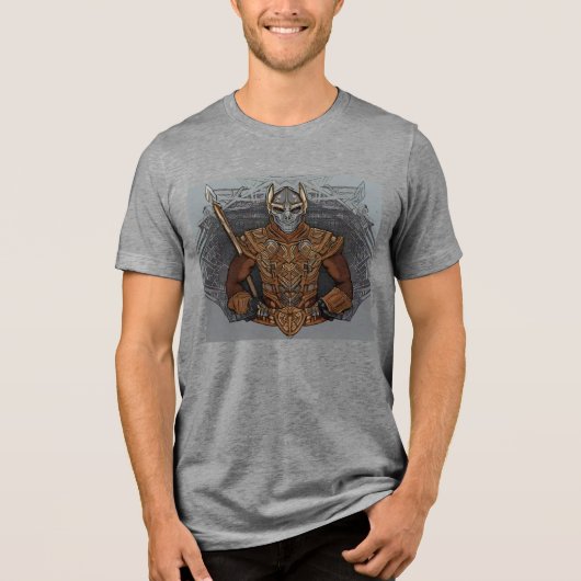 Rokclonedesigns T - Shirt _2025 Art Intelligence (Vorderseite)