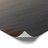 Roker Beach Reflektionen Poster (Ecke)