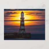 Roker Lighthouse Postcard Postkarte (Vorderseite)