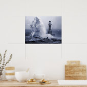 Roker Lighthouse Print Poster (Küche)