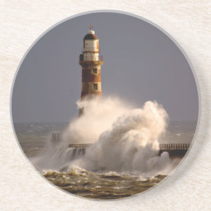 Roker Lighthouse Untersetzer