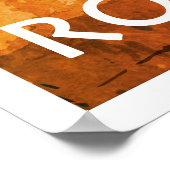 ROKER PIER, SUNDERLAND Vintag Style Poster (Ecke)