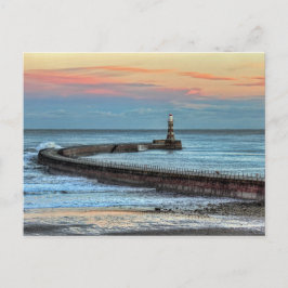 Roker Pier und Leuchtturm Postkarte