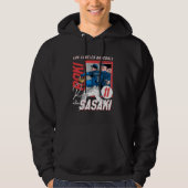 Roki Sasaki  Los Angeles D MLB Baseball Players ML Hoodie (Vorderseite)