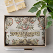 Rokoko Barockstil decoupage Seidenpapier (Geschenk)