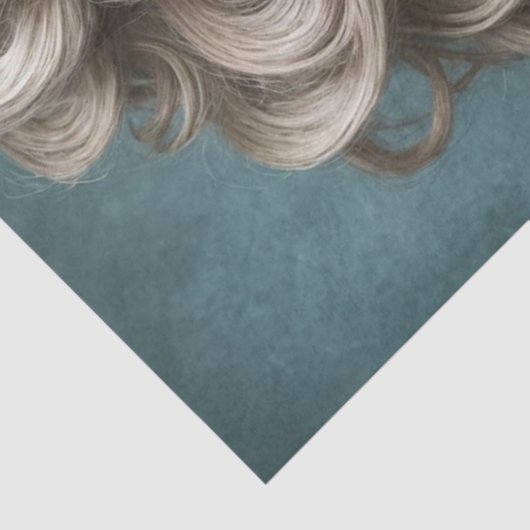 Rokoko Beauty Decoupage Paper - Opulent Gown Seidenpapier (Ausschnitt)