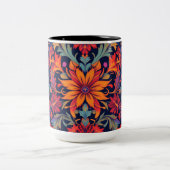 Rokoko Blossom Zweifarbige Tasse (Mittel)