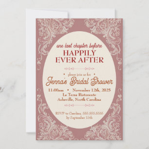 Rokoko Bridal Dusche Einladung   12x18 kundenspezi