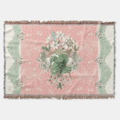 Rokoko Couch Throws Blankets Cotton Polyester Decke (Vorderseite)