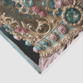 Rokoko Crown Up Nah Decoupage Seidenpapier (Ausschnitt)