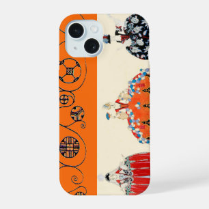 ROKOKO-DAME ART DECO SCHÖNHEIT MODE KOSTÜM DESIGN iPhone 15 HÜLLE
