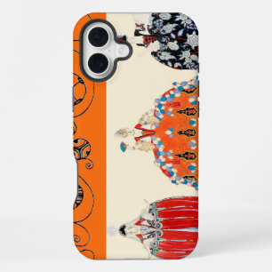 ROKOKO-DAME ART DECO SCHÖNHEIT MODE KOSTÜM DESIGN iPhone 16 PLUS HÜLLE