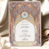 Rokoko-Einladung für Arch Design Einladung