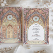 Rokoko-Einladung für Arch Design Einladung