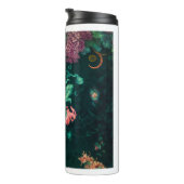 Rokoko florale Dekoration Thermal Tumbler Thermosbecher (Nach rechts gedreht)