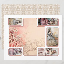 Rokoko Foldable Folio Cuttable Scrapbook Paper