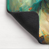 Rokoko Future SciFi Fantasy Mousepad (Ecke)